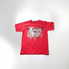 South Pole Y2K Graphic T Shirt Youth M 12 14 Red Streetwear Tee
