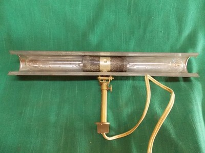 Vtg FIREFLY wall art gallery lamp. Works but selling for parts or restoration