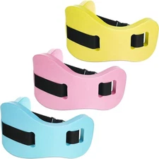 Lot 3x Swimming Flotation Exercise Belt Water Aerobics Equipment Adjustable
