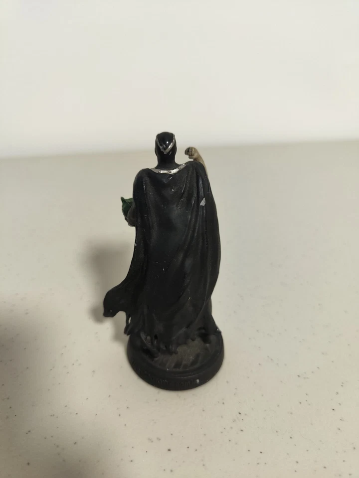 Estatueta de chumbo Eaglemoss DC Blackest Night Black Hand #1 pintada à mão - Imagem 2 de 4
