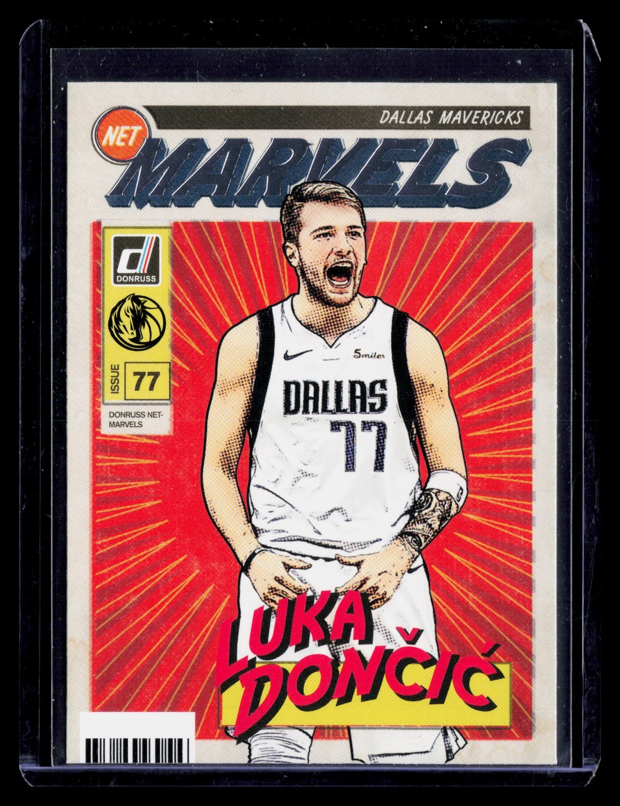 Luka Doncic 2019-20 Donruss Basketball Net Marvels #17