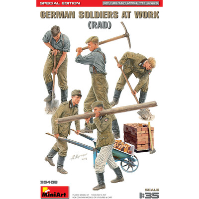 MiniArt 35408 1:35 German Soldiers at Work (RAD)