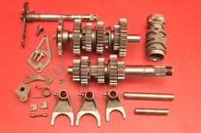 2005 04-17 HONDA CRF250X Transmission Gears Shaft Shift Fork Drum Tranny NICE!