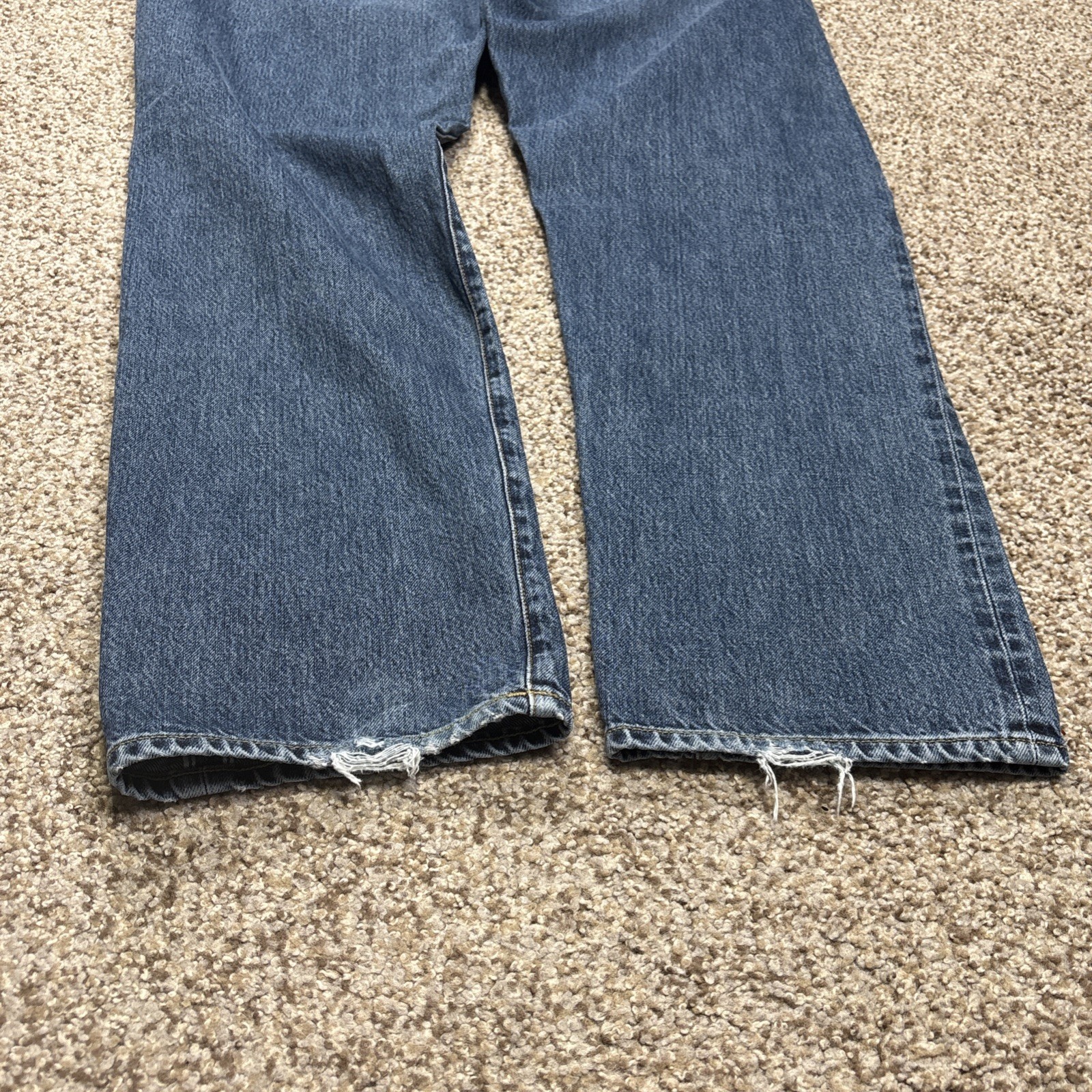 Oobe Brand Classic Denim Jeans Straight Button Fly Men's 38x30 Fits 36 X 30 - View 18