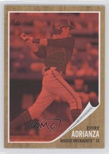 2011 Topps Heritage Minor League Edition Red Tint 168/620 Ehire Adrianza #52 n1u