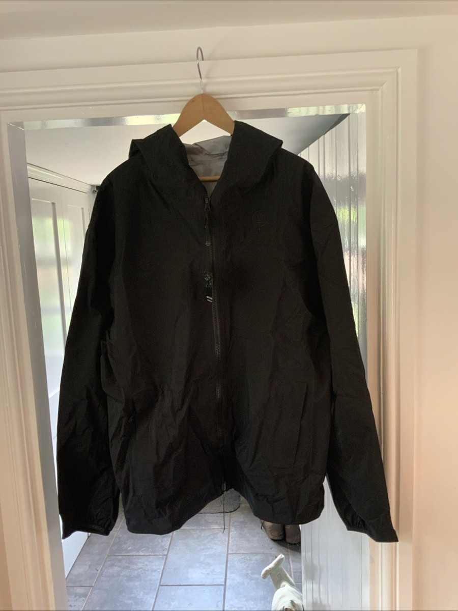 Thrudark Vanguard Men's Hard Shell Jacket Size XXXL Obsidian Black