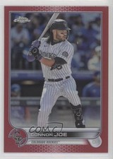 2022 Topps Chrome Update Red Refractor 21/25 Connor Joe #USC33 0m0
