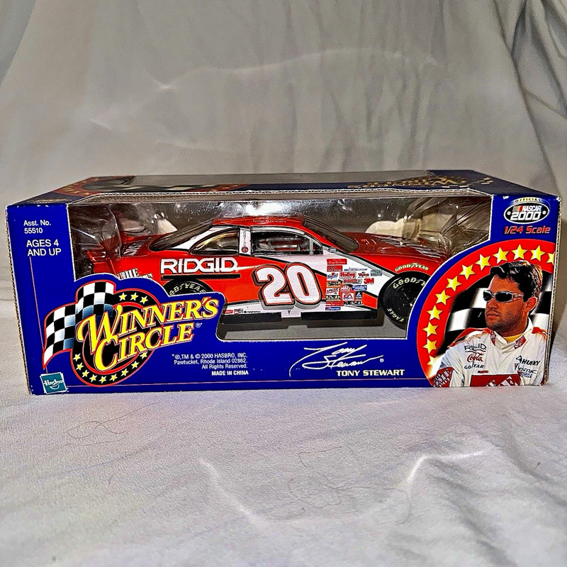 Tony Stewart #20 RIDGID Home Depot 2000 Winner’s Circle 1:24 NASCAR Diecast MIB