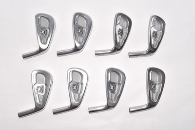 8 Stück Callaway X Forged 2009 nur Kopf 3-4-5-6-7-8-9-PW Eisensatz RH Golfeisen
