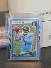 2025 Panini Donruss Optic Cam Ward (Rated Rookie) #293 SILVER HOLO