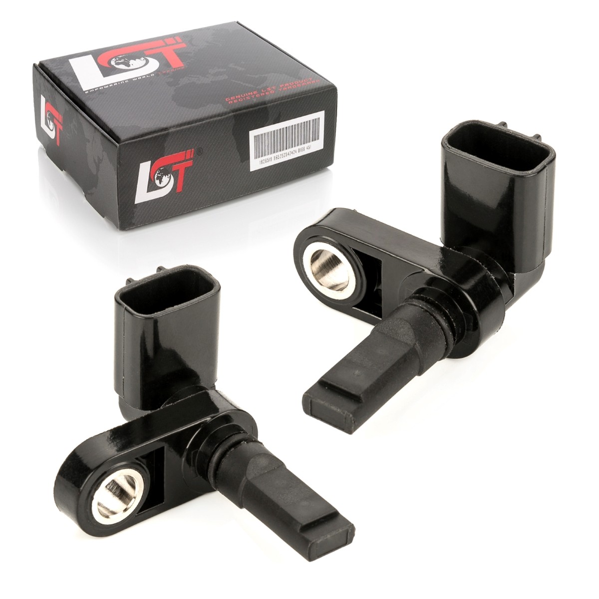 2x ABS Sensor Set front rear for TOYOTA LAND CRUISER 200 PRADO J12 J15