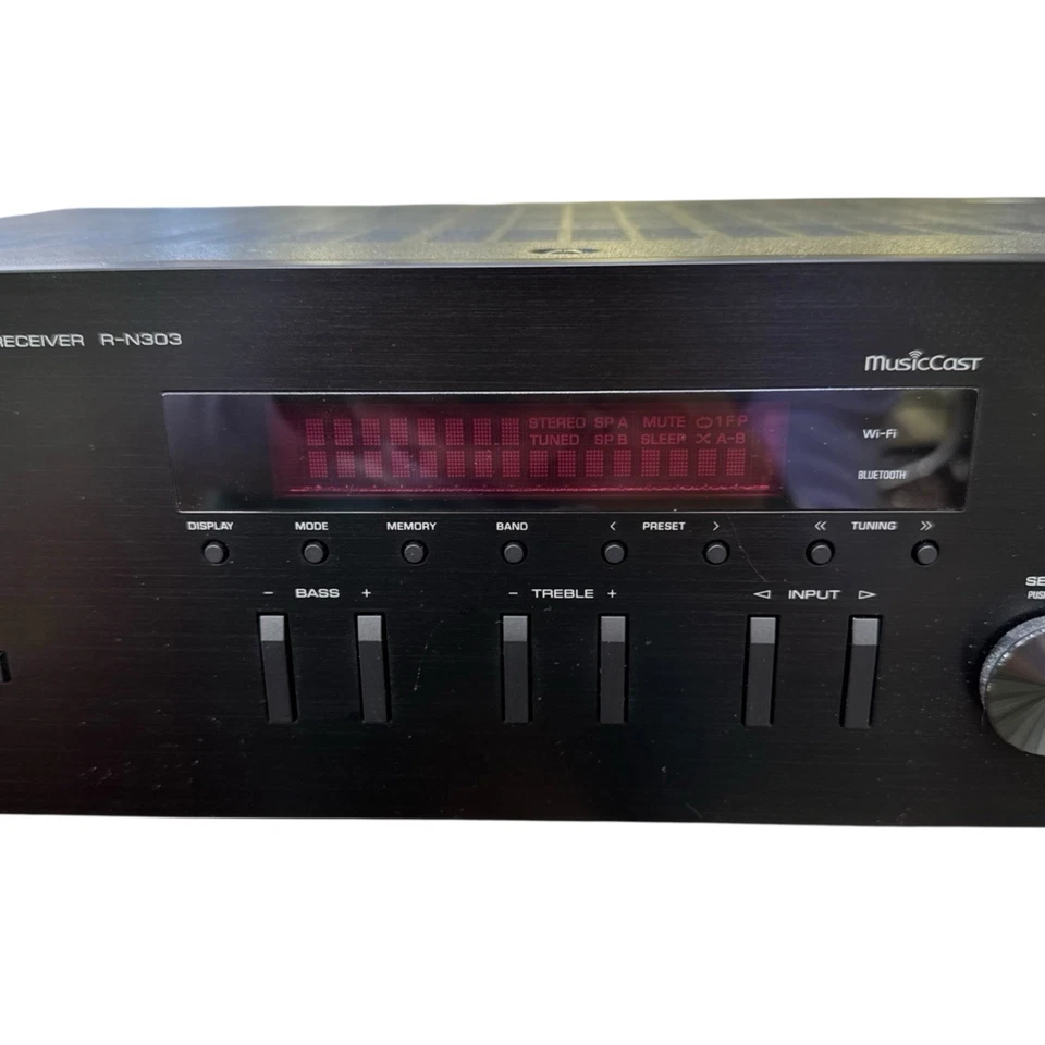 Yamaha R-N303 Network Stereo Receiver With Wi-Fi Bluetooth Tested No Remote - Image 3 of 4