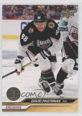 2023 Extended Series All-Star Team UD Exclusives 16/100 David Pastrnak #659 1tf5