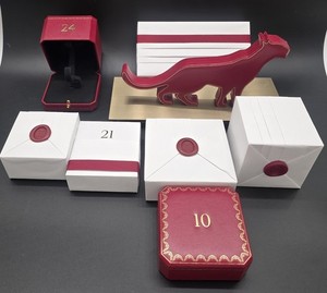 GENUINE CARTIER "HOLIDAY" DISPLAY STAND SET PRE-OWNED