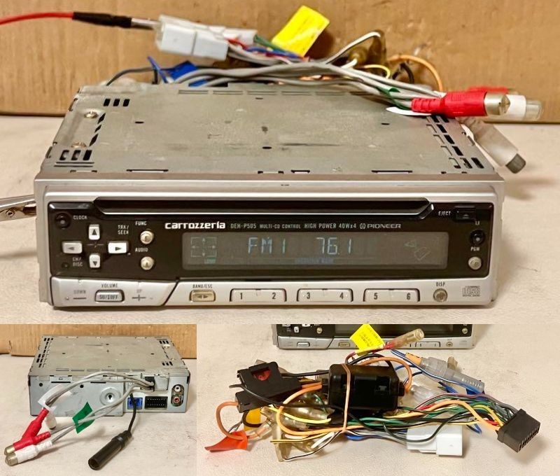 カロッツェリア DEH-P505 CD PIONEER CARROZZERIA DEH-P505 Car Audio Main Unit CD Player Deck