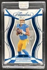 2025 Panini Flawless Justin Herbert Diamond Aquamarine #/3 Chargers