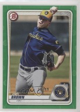 2020 Bowman Prospects Green 38/99 Zack Brown #BP-34 07sj