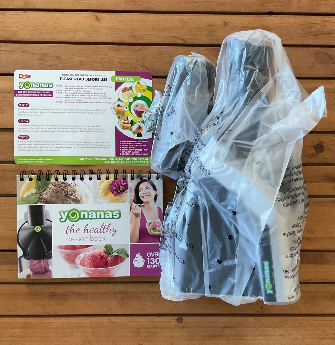 Dole Yonanas Healthy Dessert Maker Soft Serve Ice Cream Machine | New in Box