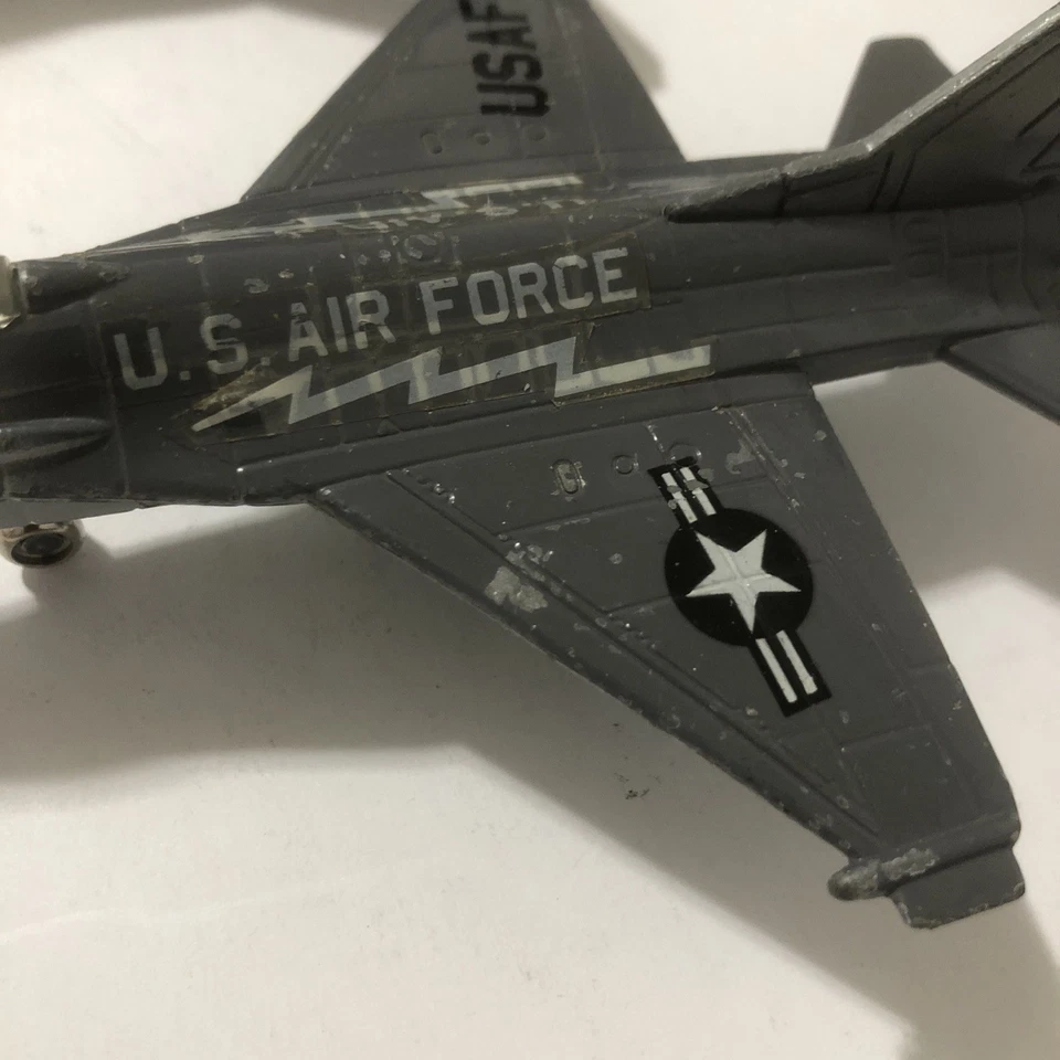 Vintage U.S.Air Force F16 Fighting Falcons HM-16 6” DieCast Airplanes Lot Of 5 - Image 4 of 4