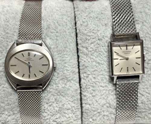 Universal Geneva Movado Women'S Hand-Wind Watch 2 Piece Working Product