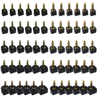 TOVOT 30 Pairs 5 Sizes High Heel Replacement Tips 60 Piece Assortment