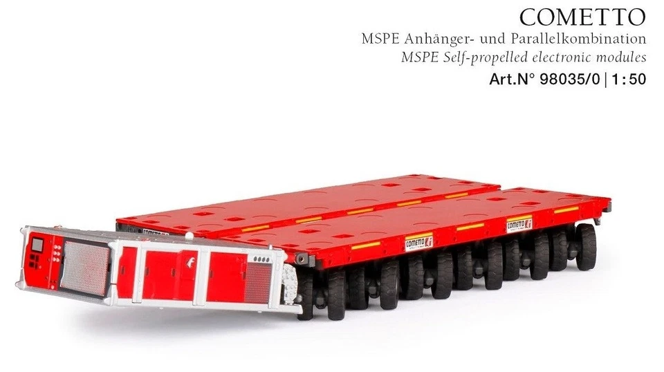 CONRAD, Piattaforma semovente COMETTO MSPE, 1/50, CON98035/0 - Immagine 2 di 2