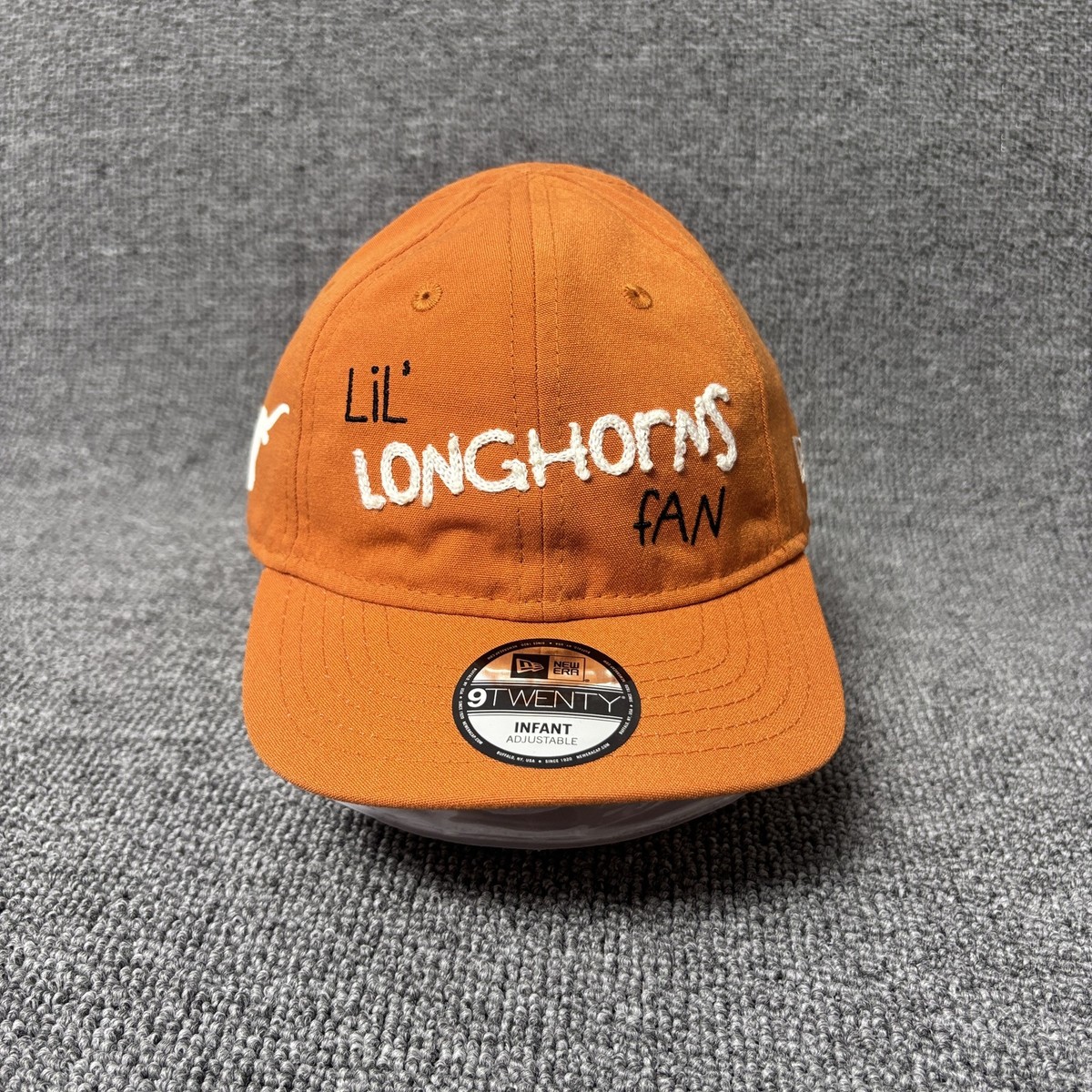 New Era Texas Longhorns Infant 9TWENTY Hat Burnt Orange Lil' Kids Adjustable