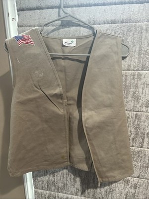 Current style Tan Cadette Senior and Ambassador Girl Scout Vest #6