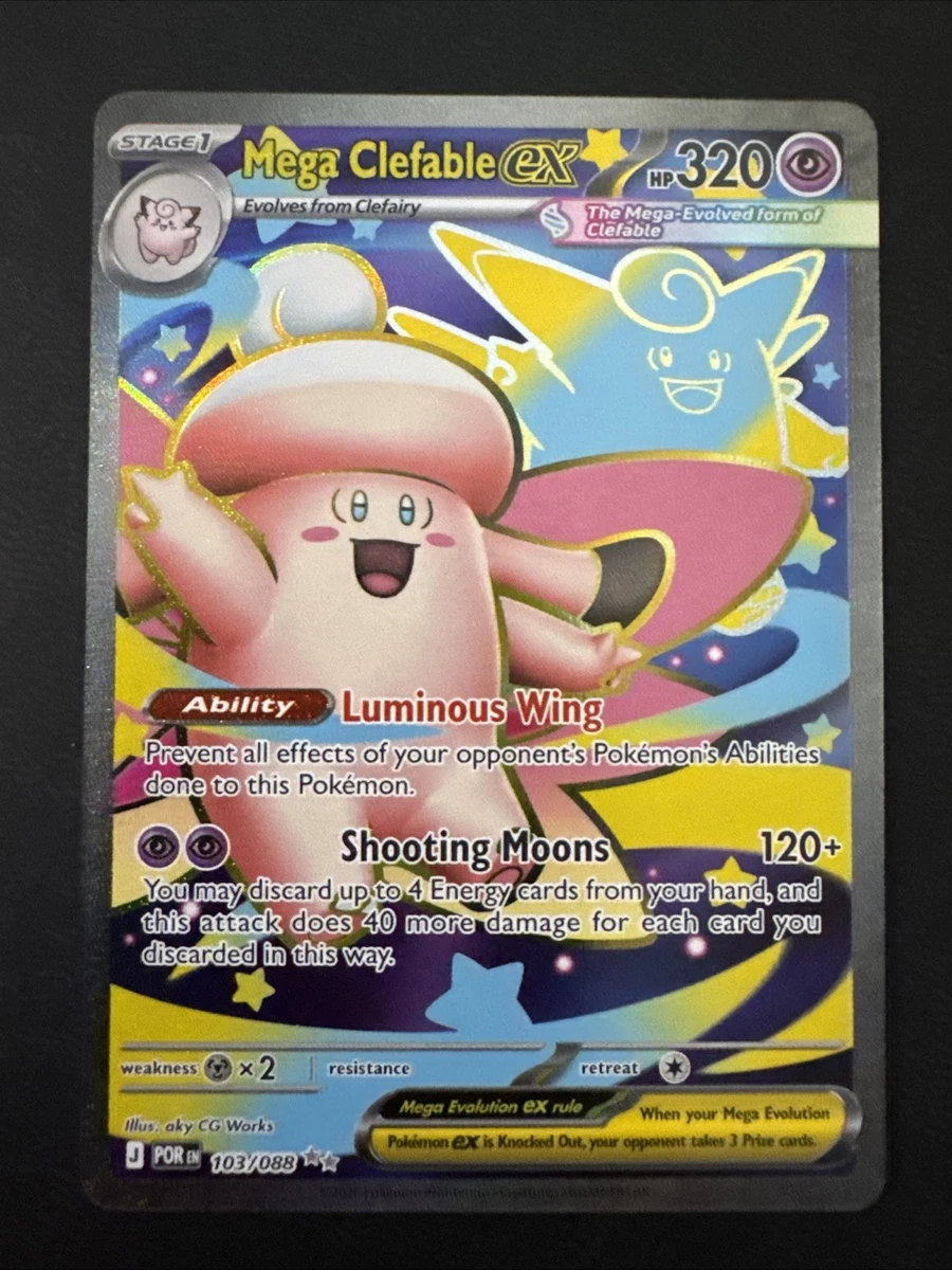 Clefable ex Pokémon TCG Cards for sale | eBay