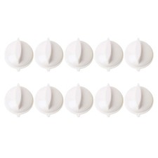 Pack of 10 Plastic Knob Switch D Shaped Hole Knobs Replacement Knob Switch Knobs