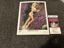 Terri Runnels Signed 8x10 Photo Jsa Coa Wwf Wwe Autograph Diva Sexy