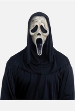 Fun World Officially Licensed Ghost Face Aged Mask Costume Accessory