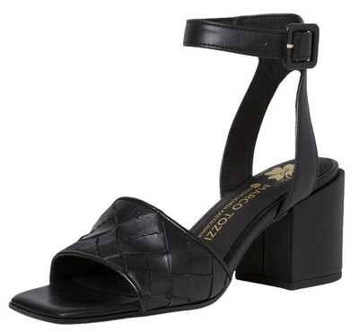 Marco Tozzi Damen  Sandalen by GMK Guido Maria Kretschmer 2-88308-28 Schwarz Gr.