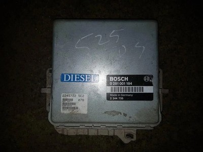 BMW 5 Touring E34 Motorsteuergerät 0281001184 224735 2,50 Diesel 33756982