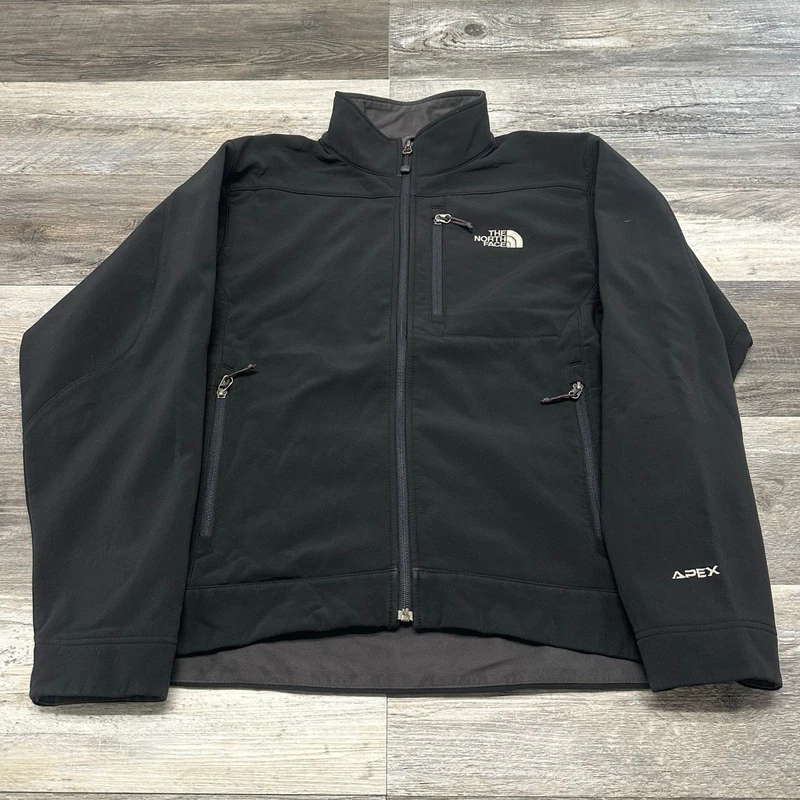 north-face apex bionic fleece lined softshell jacket