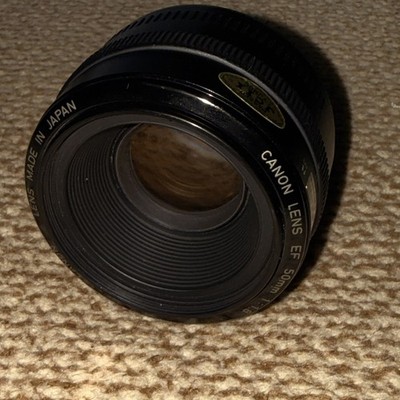 Canon EOS EF 50mm f/1.8 FX PRIME lens mark I for EOS A2 Elan T8 T7 90D 7D 5D 6D