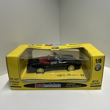 Alfa Romeo Spider Black 1:18 Jouef Evolution DieCast MIB