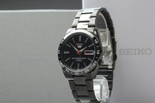  MINT w/Box,Paper Seiko 5 7S26-02T0 SNKE03 Black Dial Automatic 50m Men s Watch