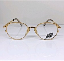 New Vintage Jean Paul Gaultier Junior Gaultier JPG 57-2173 Rx Eyeglasses Gold