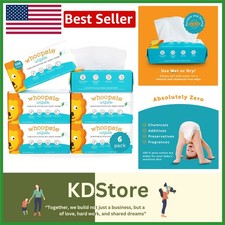 Ultra-Soft 100 Cotton Baby Wipes - 600 Count, Gentle  Chemical-Free