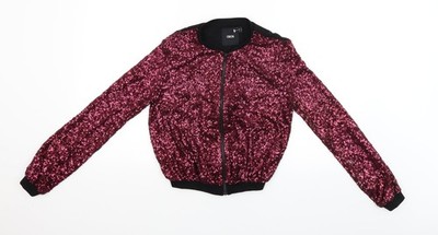 Asos Damenjacke rot Größe 8