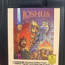 VTG NES NINTENDO JOSHUA BATTLE JERICHO 8 BIT VIDEO GAME CARTRIDGE 