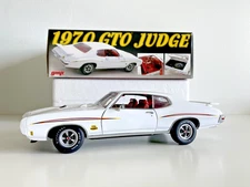 GMP 1/18 1970 GTO JUDGE G1801218 WHITE W RED INTERIOR LIMITED 1 OF 450 MINT RARE