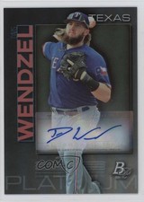 2020 Bowman Platinum Wal-Mart Top Prospects Auto Davis Wendzel #TOP-24 Auto fo7