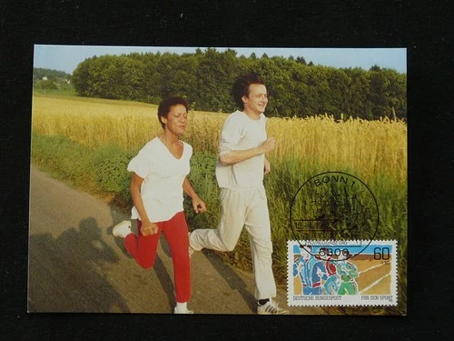 running Fur Den Sport maximum card Germany ed. Maxiphil 1982