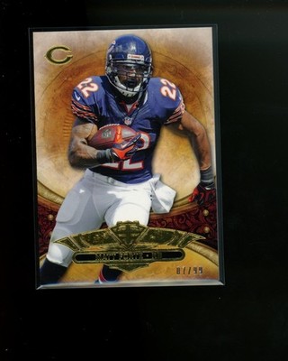 2013 Topps Triple Threads Gold #27 Matt Forte #d 7/99