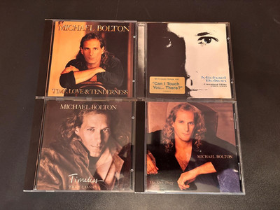 4 CD  MICHAEL BOLTON TIME LOVE TENDERNESS TIMELESS GREATEST HITS SAMMLUNG