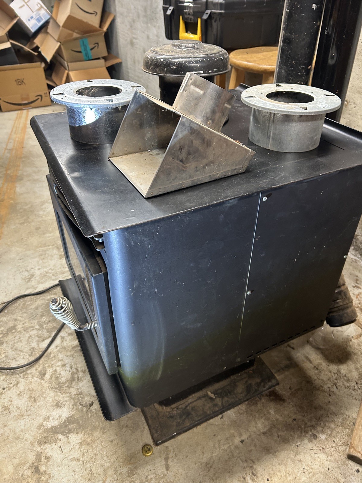 Breckwell SP22 Maverick Pellet Stove used in good working condition