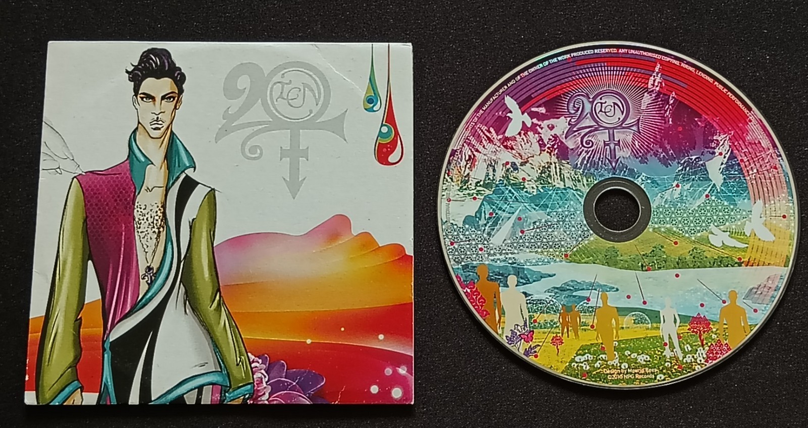 Prince 20Ten UK Promo CD 2010 NPG Records Newspaper Exclusive