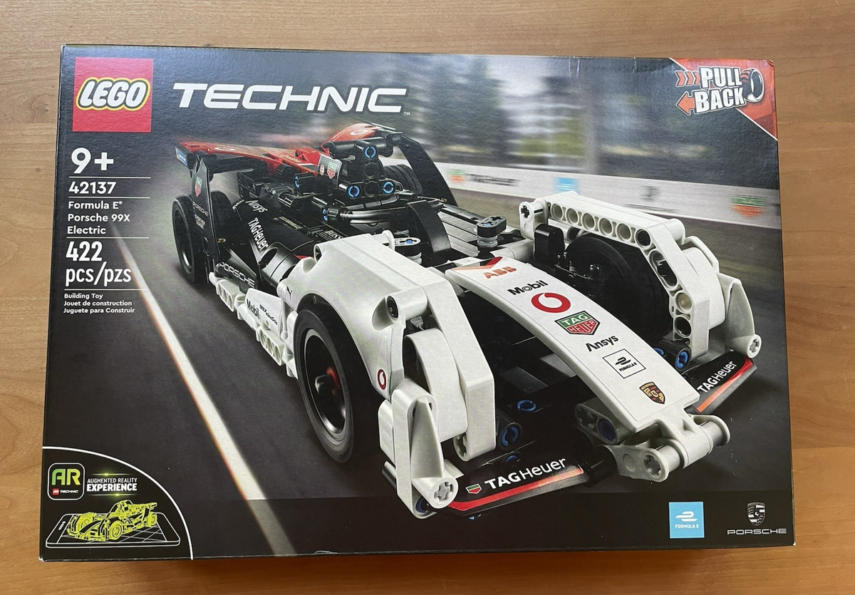 New LEGO 42137 TECHNIC Formula E Porsche 99X Electric Reality Tech